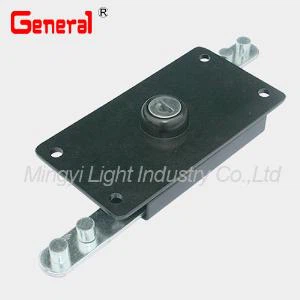 80012 rolo do obturador porta Rolling Shutter de bloqueio, fechamento especial de liga de zinco, estendendo Bar W/diferentes comprimento opção